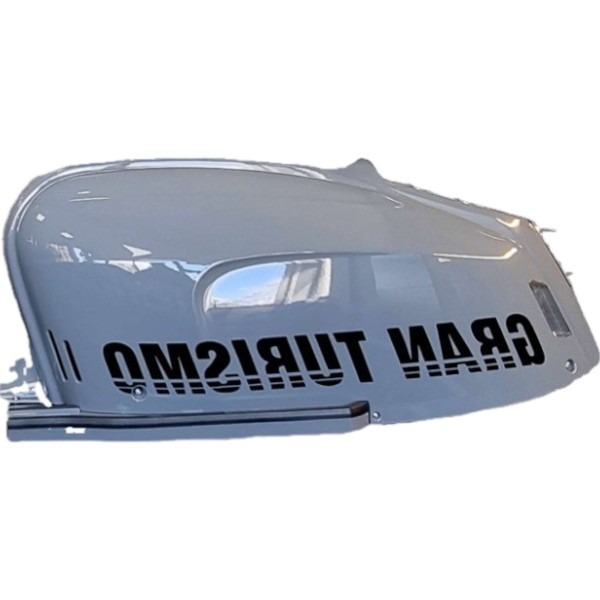 Royal Alloy Left Side Cover - Satin Graphite
